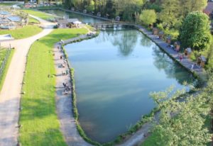 Forellenpark Quellental Angeln in Reken im Kreis Borken Teich 2